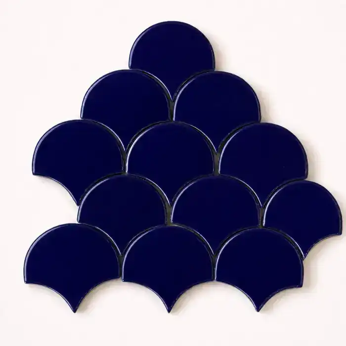 Escama Liso Azul Intermedio